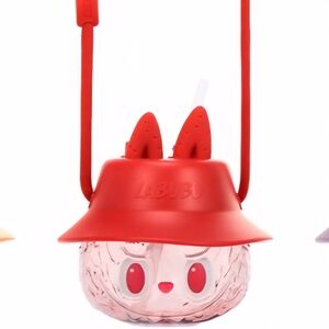 Pop Mart Labubu THE MONSTER Wacky Mart Series - Tumbler Tomato Red